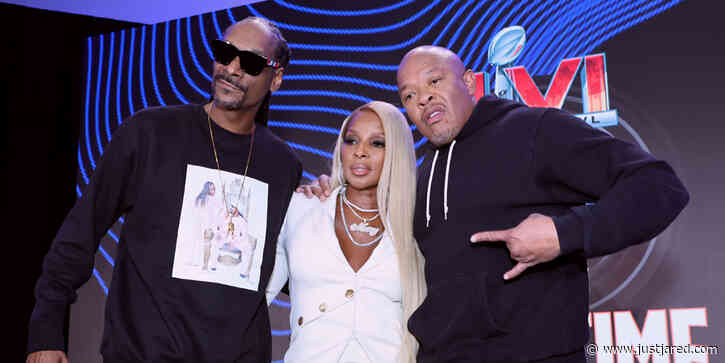Snoop Dogg, Mary J. Blige & Dr. Dre Hype Up The Halftime Show Ahead of Super Bowl 2022