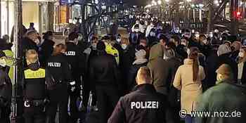 Papenburg: Bis dato friedliche Corona-Demo wird zum Ende hektisch - NOZ