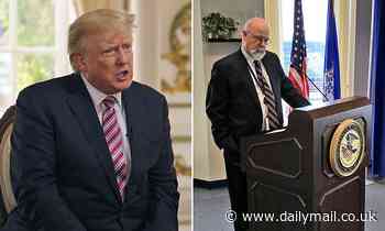 Trump said special counsel John Durham has 'one of the most important jobs' in America - Daily Mail