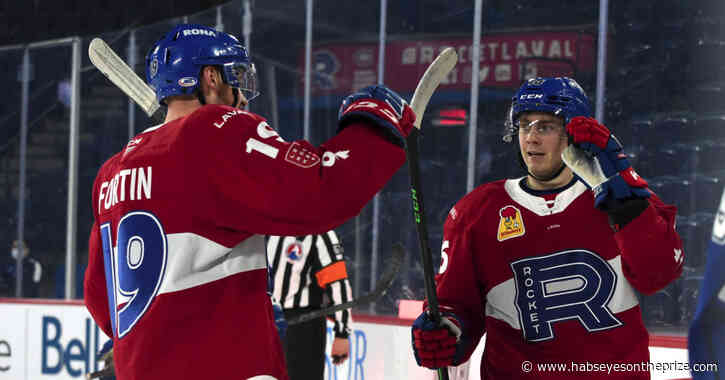 Laval vs. Syracuse highlights: Rocket start homestand with a big win - Habs Eyes on the Prize
