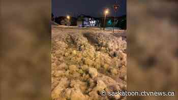 Grading begins on Saskatoon residential streets with severe rutting