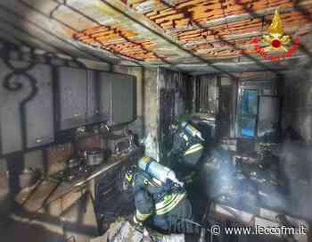 CALOLZIO: INCENDIO IN VIA INNOMINATO, CASA INAGIBILE - Lecco FM