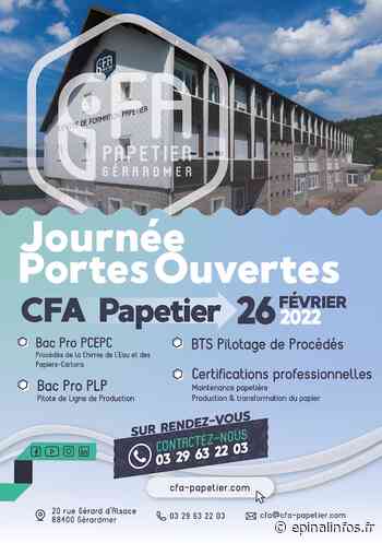 Portes ouvertes le 26 février au CFA Papetier de Gérardmer - Epinal infos - Epinal Infos