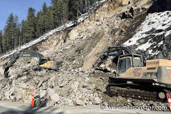 Christina Lake slide still partly blocking Hwy 3 – Nelson Star - Nelson Star