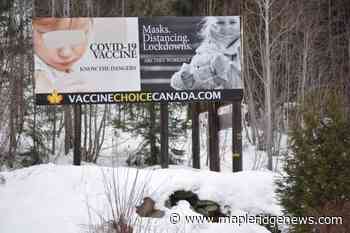 COVID vaccine billboard outside Nelson ruled as 'misleading' but won't have to come down – Maple Ridge News - Maple Ridge News