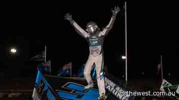 Geraldton speedway driver Callum Williamson heading for repeat in WA sprintcar series - The West Australian