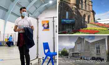 Spiky reaction to idea of main Angus halls remaining as Covid vaccination centres until March 2023 - The Courier