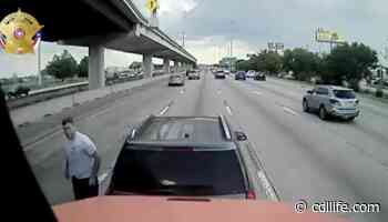 Man caught on dash cam punching delivery truck driver in Texas gets sentenced to jail - CDLLife