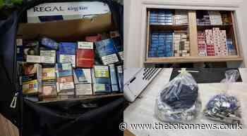 Police seize 10,000 illegal cigarettes in Bolton raids
