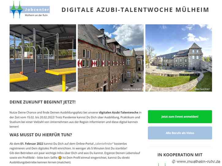 Digitale Azubi-Talentwoche Mülheim