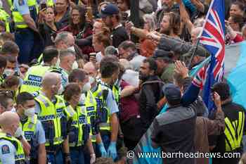 Police arrest convoy protesters in New Zealand - Barrhead News