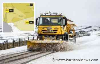 East Renfrewshire: Met Office yellow warning for snow - Barrhead News