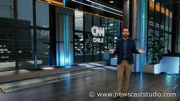 CNN Chile virtual set blends architecture with the unlikely - NewscastStudio