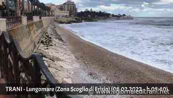 Trani, allo Scoglio di Frisio ciottoli a posto ma chiosco e cantiere sono semidistrutti - ilgiornaleditrani - Radio Bombo