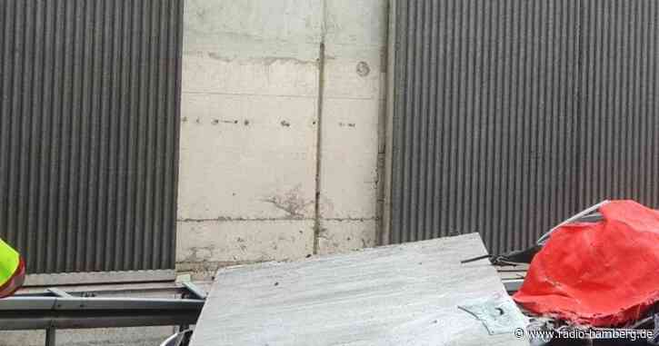 Umgestürzte Lärmschutzwand – Staatsanwaltschaft ermittelt