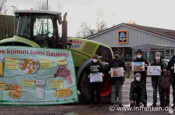 Aldi: Bauern zeigen Haltung
