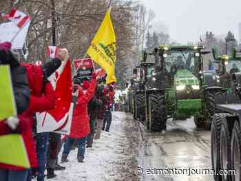 Another convoy expected in Edmonton Saturday, police warn of traffic disruptions