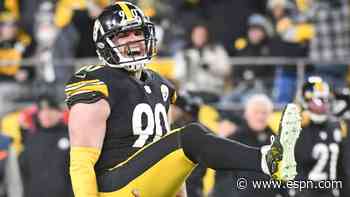 Steelers star T.J. Watt earns first DPOY: 'I'm about to be entering my prime'