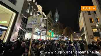 Mit der Axt beim "Corona-Spaziergang": So verlief die erneute Demo durch Ulm