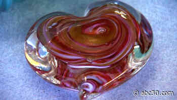 You can make your own beautiful glass art at this California studio