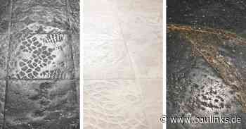 Feinsteinzeugfliesen inspiriert durch sizilianischen Asphaltstein