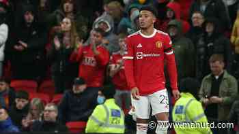 Jadon Sancho and Bruno Fernandes fitness update - Manchester United