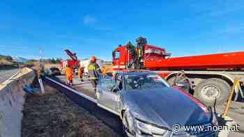 Drei Verletzte nach schwerem Crash auf der S6 - NÖN.at