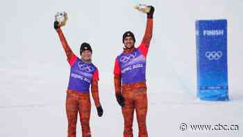 Canada's Grondin, O'Dine add to Beijing medal haul with bronze in mixed snowboard cross