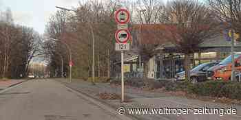 Neue Beschilderung: Ist nun Schluss mit Brummis in der Blumensiedlung? - Waltroper Zeitung
