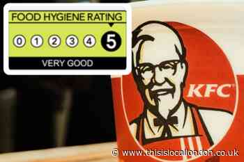 Hygiene ratings for every KFC in Greenwich