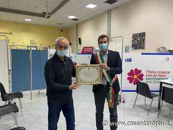 Una targa e un grazie per l'hub vaccinale di Bibbiena Stazione - casentinopiu.it