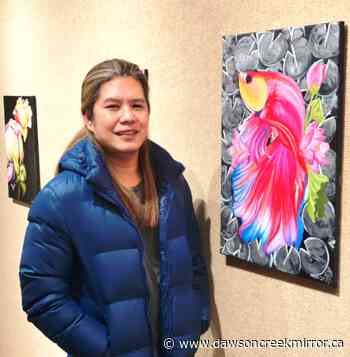 Chetwynd artist in residence bringing the tropics to DC - Dawson Creek Mirror