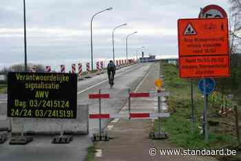 Brug tussen Wommelgem en Wijnegem binnenkort afgebroken (Wijnegem) - De Standaard