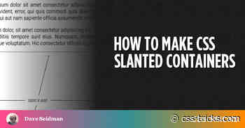 How to Make CSS Slanted Containers