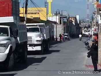 Llaman al diálogo a Grupos Sindicales ante protestas en Axochiapan - 24 Morelos