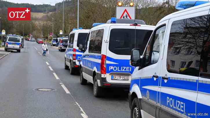 Polizei gibt nach Großeinsatz in Jena Entwarnung - Ostthüringer Zeitung