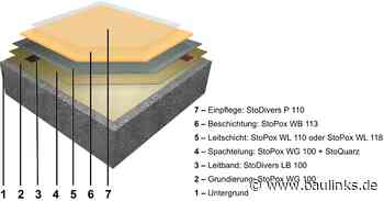 StoFloor ESD WB 113 mit neuer Rezeptur, StoPox WL 113 kommt ohne eigene Leitschicht aus