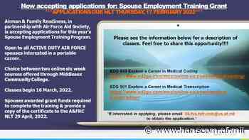 Medical coding, transcription courses offered through Spouse Employment Training Program - 37th Training Wing