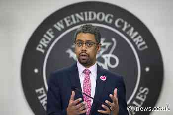 What time is the Wales Covid announcement today? When Vaughan Gething is replacing Mark Drakeford for update - iNews