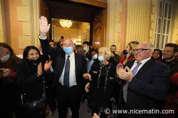 Yves Juhel officiellement installé maire de Menton