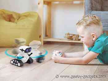 Deals: Rechargeable RC Robot for Kids with Music & LED Lights
