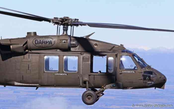 Pilotless Black Hawk helicopter takes to the skies with automated flying system