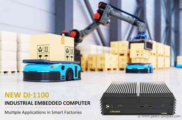 Cincoze DI-1100 mini PC for industrial automation applications