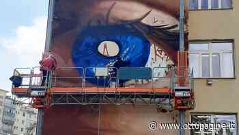 Jorit a Salerno, al lavoro su una nuova opera - Ottopagine