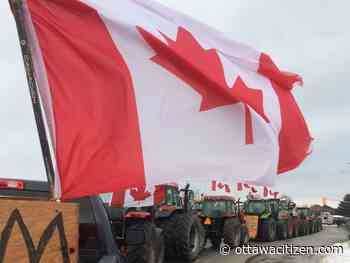 Protest slows exit from Cornwall port of entry