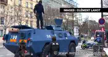 Macron Begins Sending Armed Vehichles to Paris as Trucking Convoy Moves In