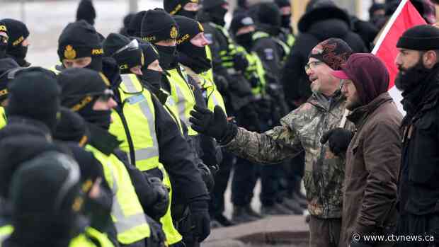 Police move in on Ambassador Bridge protesters; Ottawa convoy remains defiant