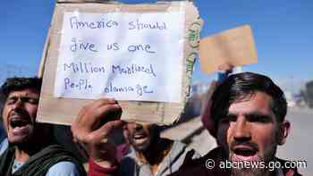 Afghans protest US order to give $3.5 B to 9/11 victims