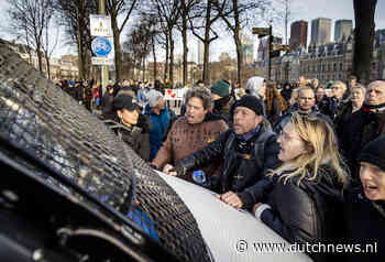 The Hague lorry drivers' coronavirus demo ends peacefully - DutchNews.nl - DutchNews.nl