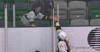 Bond between Huskies captain and 7-year-old boy highlighted at Play for a Cure game